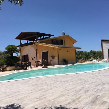 Agriturismo Tenuta San Giovanni Casale Leto SantʼAngelo Muxaro Exteriér fotografie